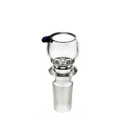 [EK7A] GLASS Plug Head, 14.5 Mm, Slip, Round, approx. 53 mm H