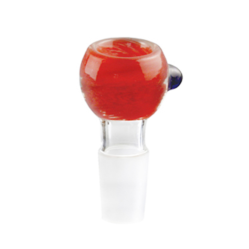 [EK18XR] GLASS Plug Head 18.8 Heavy Red
