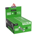 Gizeh King Size Slim Schwarz + Active Filtern, 16er