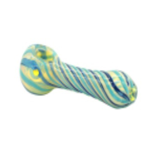 [SSC10016] Glas Handpfeife, SPIRAL HAND PIPE, 10 cm