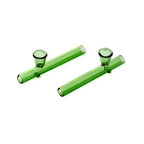 [SSC10201GR] Glas Kawumm, Grün Shotgun Pipe, 9mm Ø, 10cm