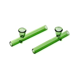 [SSC10201GR] Glas Kawumm, Grün Shotgun Pipe, 9mm Ø, 10cm