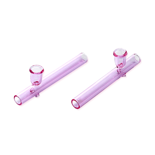 [SSC10202PK] Glass Kawumm, Pink Shotgun Pipe, 12mm Ø, 10cm
