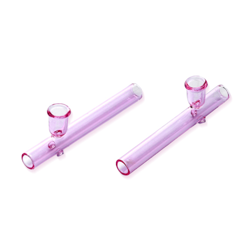 Glass Kawumm, Pink Shotgun Pipe, 9mm Ø, 10cm