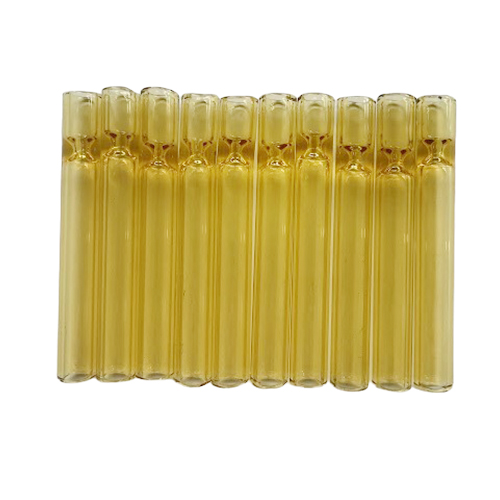 Glas One-hitter, GELB, VE10, 9cm, cigarette Pfeife
