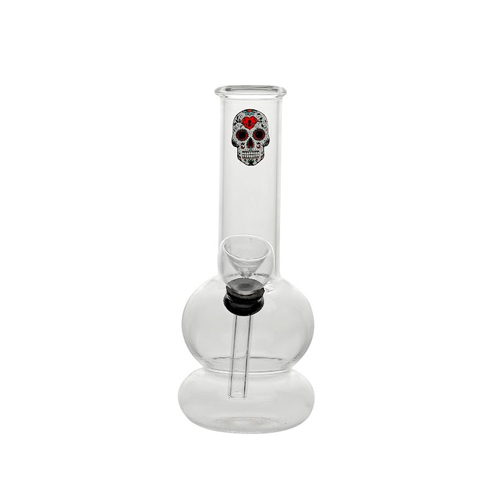 Glass Mini Bong, 15 cm