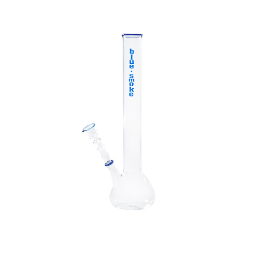 [GW53LBB] Glasbong Blau Smoke, 38cm, 42mmØ, 14.5er Schliff