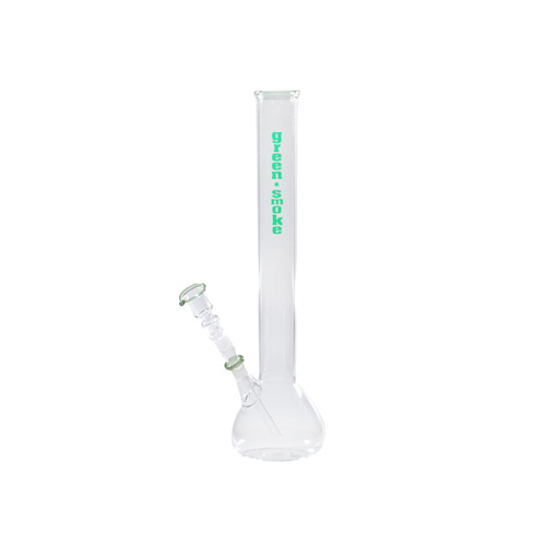 [GW53LBG] Glasbong Grün Smoke, 38cm, 42mmØ, 14.5er Schliff