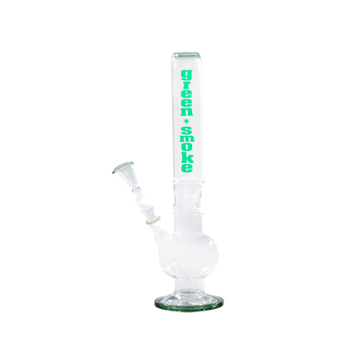 [GW38FBG] Green Smoke Glass Bongs, 44 Cm, Ice, 50 mm Diameter, 18.8 mm