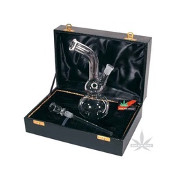 [GH18K] Glasbong im Koffer-GW18K-21cm-14.5er