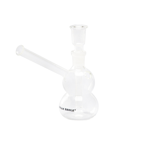 [GW33S] Glass Bong, 2-ball, 11 Cm, 12.5 mm