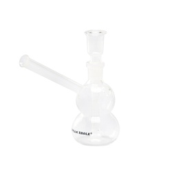 [GW33S] Glass Bong, 2-ball, 11 Cm, 12.5 mm