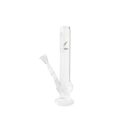 [GW10] Glass Bong, 38 cm High, Bulbous Belly, 55 mm Ø, 18.8 mm