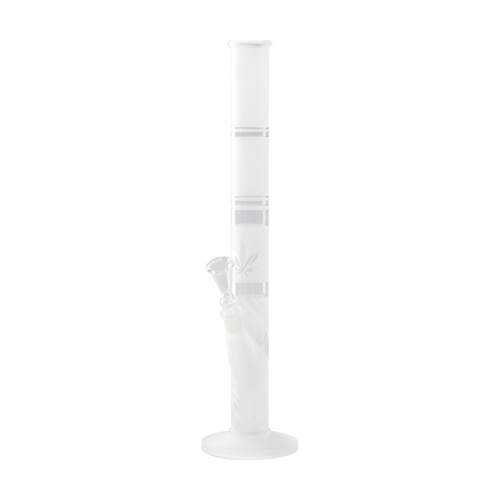 [GW44LS] Glasbong, 46cm, sandgestrahlt, 42mm Ø, 18.8er