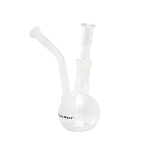[GW29] Glass Bong, Ball Base, 17 Cm, 14.5 mm Ground Joint