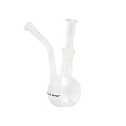 [GW29] Glasbong, Kugel-Fuß, 17cm, 14.5er Schliff