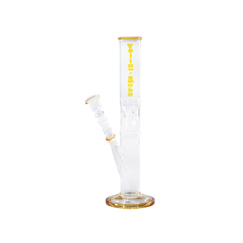 [GW37KFBY] Glasbong-14.5er, 33cm, Yellow Smoke, Ice, 42mm Ø