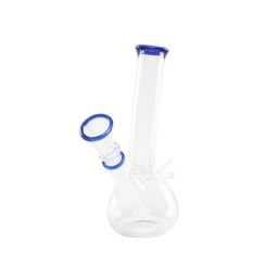 [GW1KBB] Glass Bong, 14.5 mm, 16 Cm, Blue