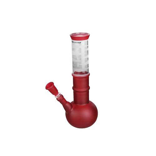 [GW3CR__SSC10192RE] Glass Bong, 14.5 Cm, 24 Cm, Red, 42 mm Diameter