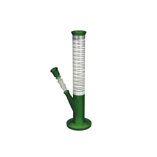 [GW44MCLG__SSC10191LGR] Glass Bong - 14.5 mm - 35 cm - Light Green