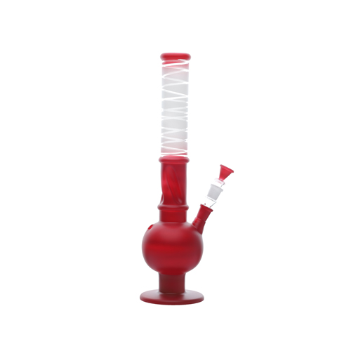 [GW38CR] Glasbong-18.8er-44cm-Ice-Red