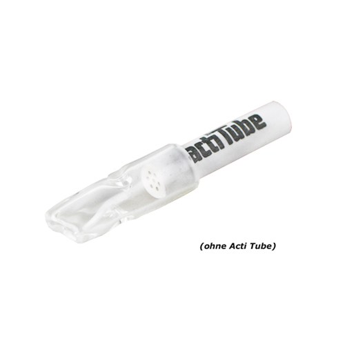 Glasmundstück für acti Tube - 8mmØ