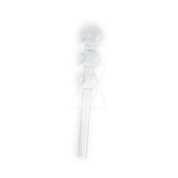 [SSC10127] Glaspfeife, 3 Bubble OIl PIpe, 15cm