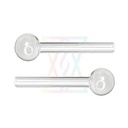 Glass Pipe, Oil Pipe Small, 10 cm