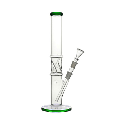 [SSC10167GR] Green Water Pipe With Ice Cube Container, 35 cm