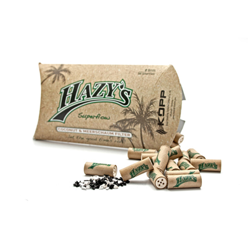 Hazy's Coconut & Meerschaum Filter 8mm,50 Shorties