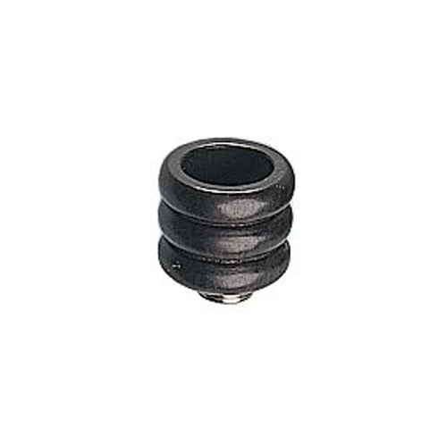 [HK1] Holzkopf, Schraubkopf, schwarz, 15mmØ, 3cm hoch