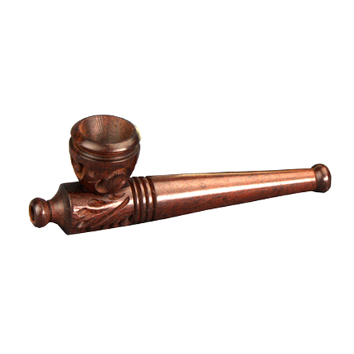 [MS7] Wooden Pipe, approx. 10 Cm, Screw-on
