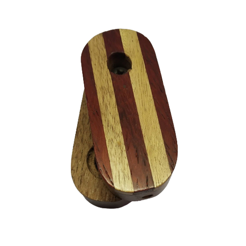 [SB16] Holzpfeife, flach, ca. 5,5cm, schraubbar