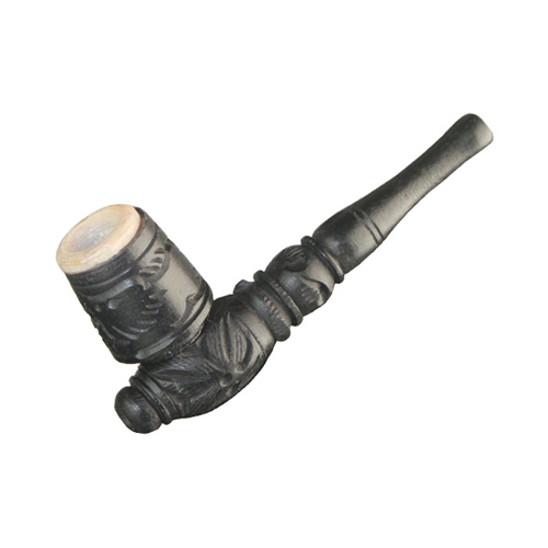 Holzpfeife-dunke-Schraubk.-Specksteineinsatz-14cm