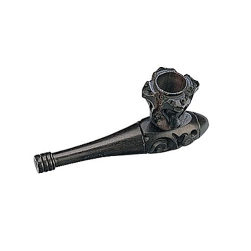 [WP17] Wooden Pipe - Dark - 10 cm