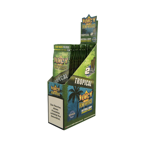 [JHW105] JUICY Hemp Wraps Tropical-25/2