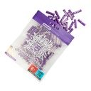 MEDUSA Activated Charcoal Filters, 6 mm Ø, VE 100, Violet