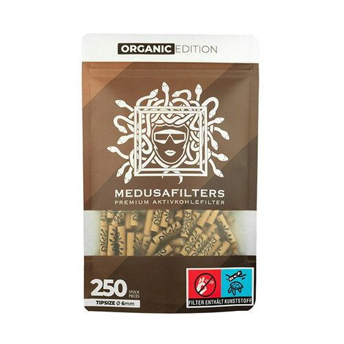 MEDUSA Carbon Filter 1x250, 6mmø ORGANIC