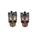 Metall Grinder, 46mmØ, 3-teilig, Sieb, SKULL