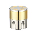 Metall-Grinder, 42mmØ, 3-teilig, Sieb, BULLET