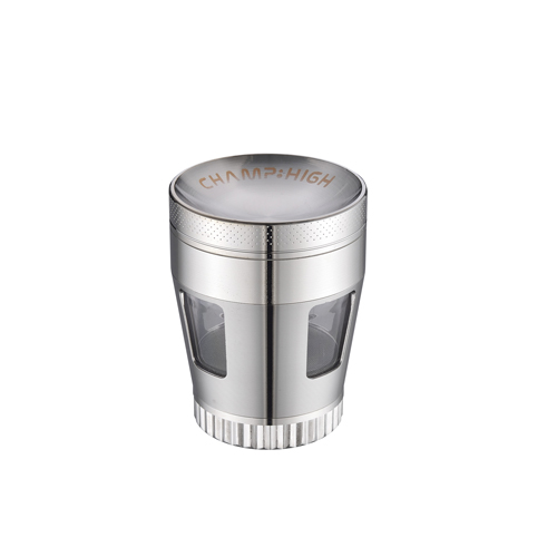 [WN54CWIN] Metal Grinder, 50mmø, 4-piece, CURVED+WINDOW