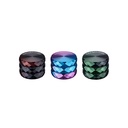 Metal Grinder, 53 mm Diameter, 4-piece, COLOR DUO, 1 Piece