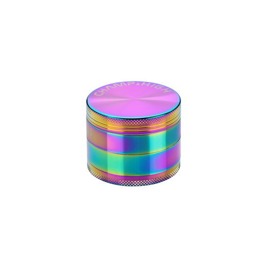 Metall-Grinder, 55mmØ, 4-teilig, RAINBOW, 1 Stück
