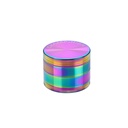 Metall-Grinder, 55mmØ, 4-teilig, RAINBOW, 1 Stück