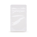 Mylarbeutel WHITE, 140x85 mm,VE100