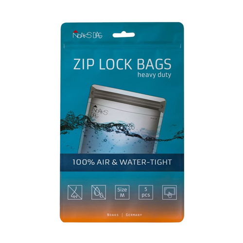 [NOBM] Noaks Bag M, Transparent, 5 Bags