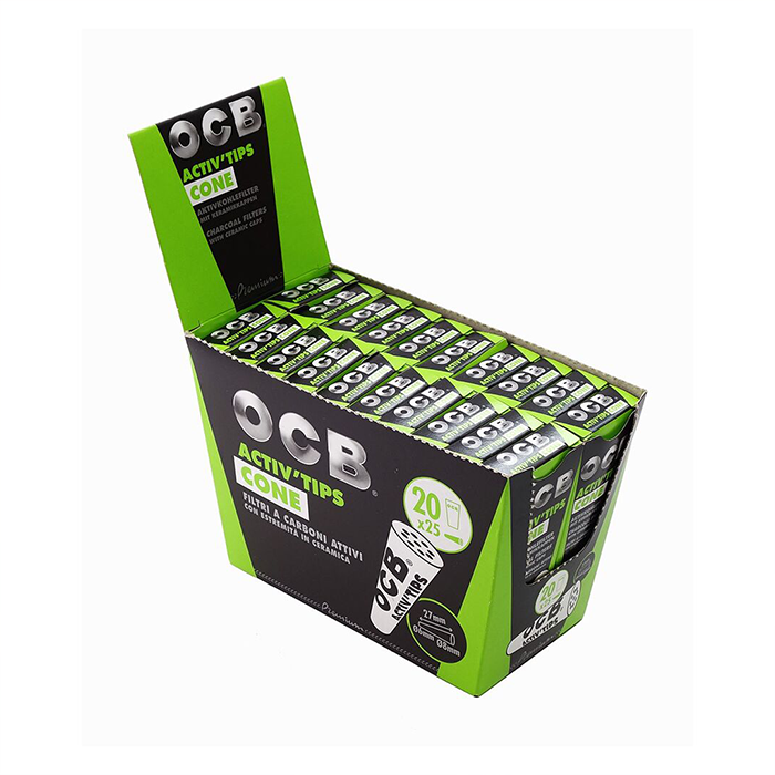 [ZU3KON] OCB Activ'Tips Cone, VE 20 X 25 Pcs