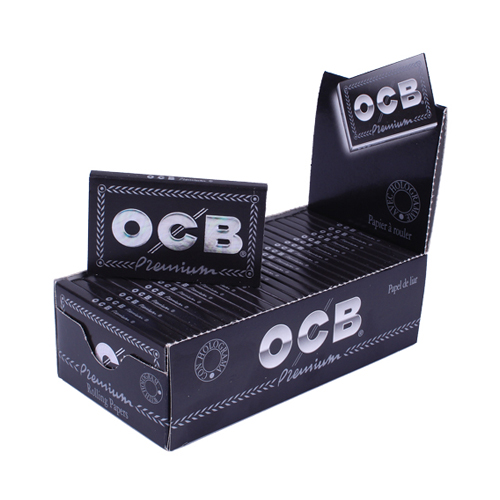 [ZI3PK] OCB Premium Nr.4 schwarz 25*100 Blatt