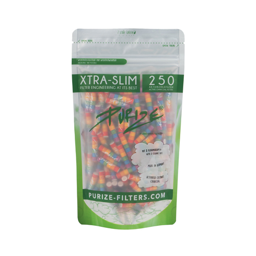 [ZU9SX250RAIN] PURIZE Aktivkohlefilter RAINBOW 1x250er, 5.9mmØ