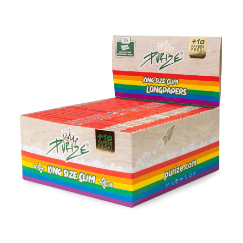 [ZI9RAIN50] PURIZE Papers RAINBOW KS Slim, VE 50